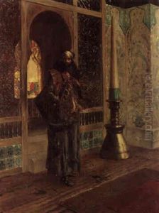 A Dervish In A Mosque A Dervish In A Mosque