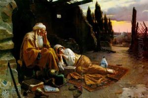 Apres L'incendie, Constantinople by Rudolf Ernst