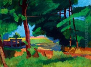 Riverbank by Andor Eroes