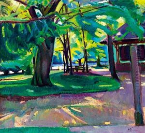 Park, 1912 by Andor Eroes