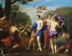 Le Jugement De Paris by Charles Errard the Younger