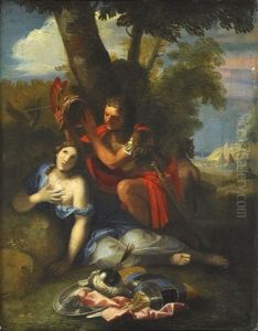 Tancrede Och Ermini by Charles Errard the Younger