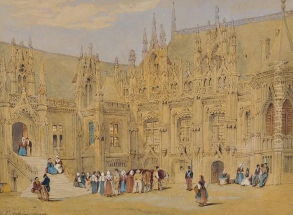 Palais De Justice,
Rouen - view 1