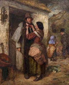 Preparing For Market Day by Nicol Erskine