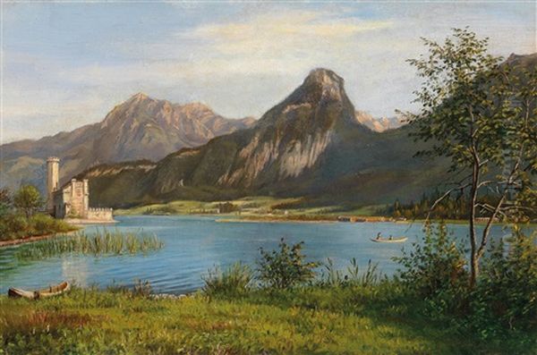 View Of Wolfgangsee With Zinkenbach - view 1