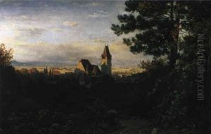 Blick Auf Perchtoldsdorf by Marie Ertl
