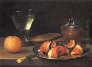 Het Theeuurtje by Jacob Foppens Van Es: