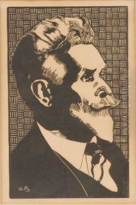 Portrait Of Ferdinand Schaefer by Harry Ashby