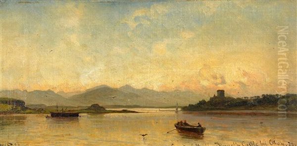 Sound Of Mull. Dunolly Castle Bei Oban by Hermann Eschke