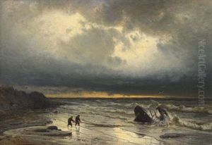 Schiffbruch by Hermann Eschke