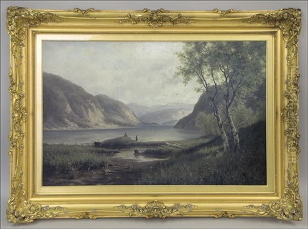 Mountain Lake Fishing - view 1