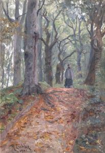 Der Waldspaziergang by Richard Hermann Eschke
