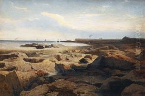 Rocky Coast by Richard Hermann Eschke