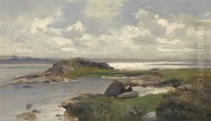 Ein Sommertag Am Meer by Richard Hermann Eschke