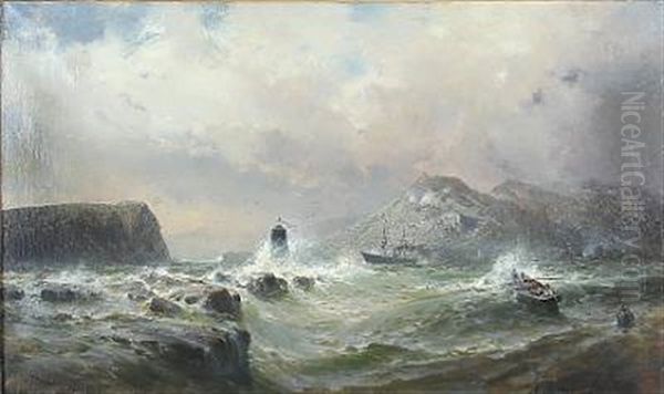 Scottish Coast, Stormy Weather - view 1