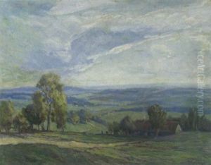 Weite Gebirgige Landschaft (rhon?) Weite Gebirgige Landschaft (rhon?)
