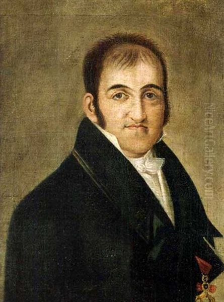 Retrato Del Rey Fernando Vii Con El Toison De Oro - view 1