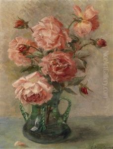 Rosen In Vase by Elise Nees Von Esenbeck
