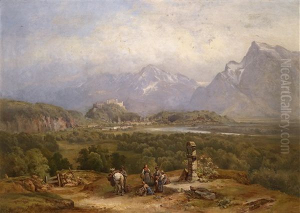 Weiter Blick Auf Salzburg - view 1
