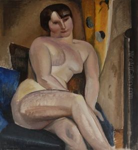 Nu Au Fauteuil by Maurice Esmein