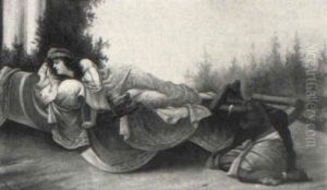 El Reposo De La Odalisca by Joaquim Espalter y Rull