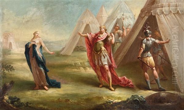 Alttestamentarische Szene (david Mit Bathseba?) - view 1