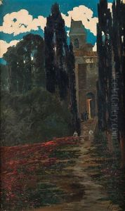 Jardin Al Amanecer by Juan Espina Y Capo