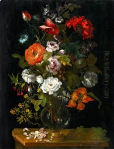 Flower Still Life by Benito Espinos