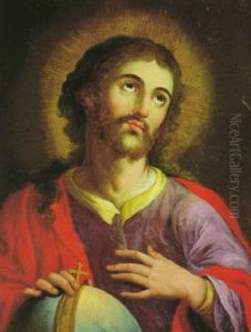 Cristo Salvador Del Mundo by Jose Espinos