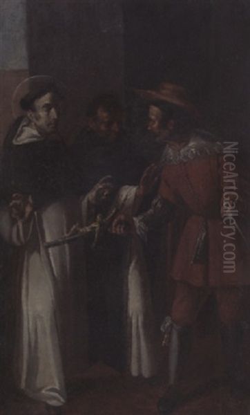 A Scene From The Life Of Saint Louis Bertran Of Valencia - view 1