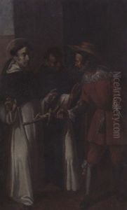 A Scene From The Life Of Saint Louis Bertran Of Valencia