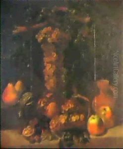 Still-life With Grapes by Juan Bautista de Espinosa
