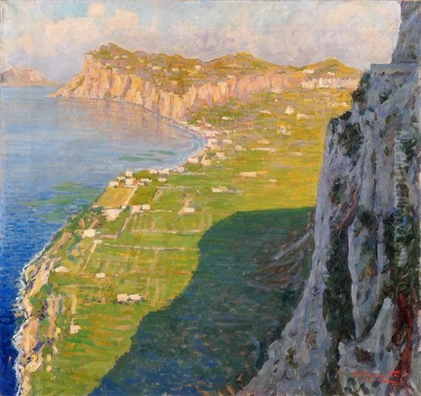 Ansicht Der Kuste Von Capri - view 1