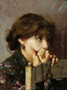 Woman Praying by Gaetano Esposito