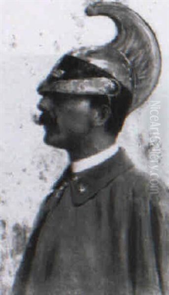 Portrait Of A Lieutenant Of The Polish Winged Hussar - view 1