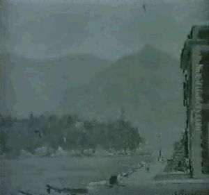 Stadtchen Am See by Gaetano Esposito
