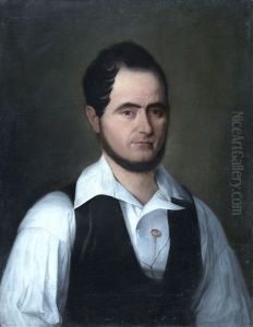 Retrato De Caballero by Antonio Maria Esquivel Suarez de Urbina