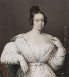 Retrato De Dama by Antonio Maria Esquivel Suarez de Urbina