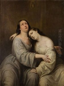 Santa Justa Y Santa Rufina by Antonio Maria Esquivel Suarez de Urbina