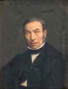 Retrato De Caballero by Antonio Maria Esquivel Suarez de Urbina