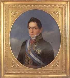 Retrato De Infante De Espana by Antonio Maria Esquivel Suarez de Urbina