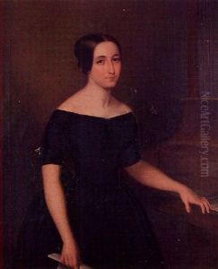 Retrato De Dama Con Piano