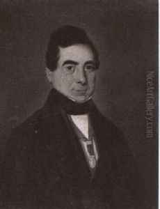 Retrato De Caballero by Antonio Maria Esquivel Suarez de Urbina