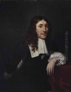Portrait Of A Gentleman, Half-length Portrait Of A Gentleman, Half-length