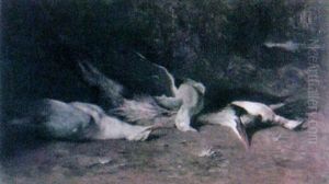 Stillleben Mit Vogeln