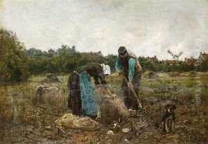Harvest Time by Johannes Cornelis van Essen
