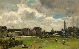 Het Oude Cricketveld Achter Het Rijksmuseum