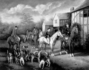 Before The Hunt by Johannes Cornelis van Essen