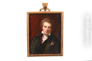 Portrait Miniature Of David Wilkie R.a. (after T. Phillips) Portrait Miniature Of David Wilkie R.a. (after T. Phillips)