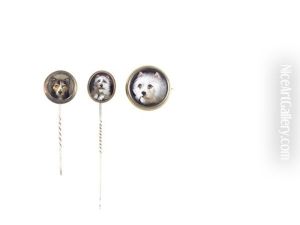 Head Of A Black And Tan Terrier (+ 2 Others; 3 Works) Head Of A Black And Tan Terrier (+ 2 Others; 3 Works)